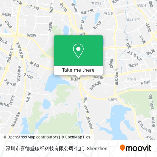 深圳市喜德盛碳纤科技有限公司-北门 map