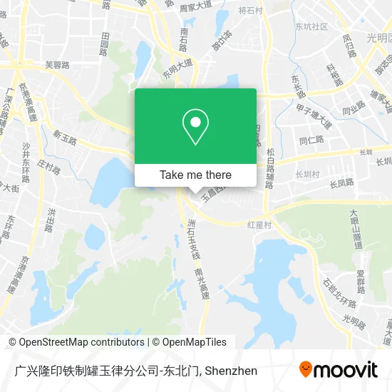 广兴隆印铁制罐玉律分公司-东北门 map