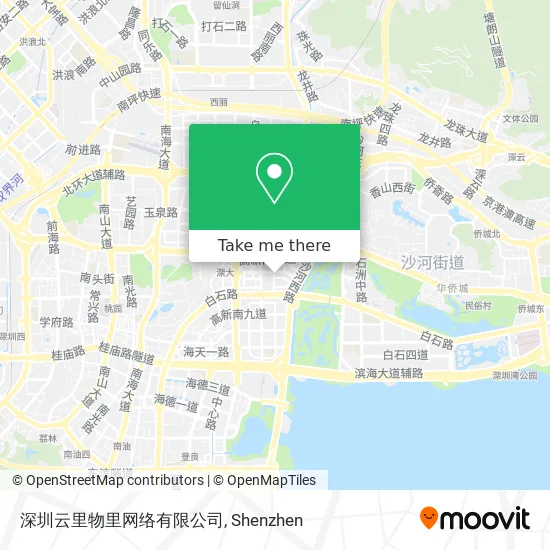 深圳云里物里网络有限公司 map