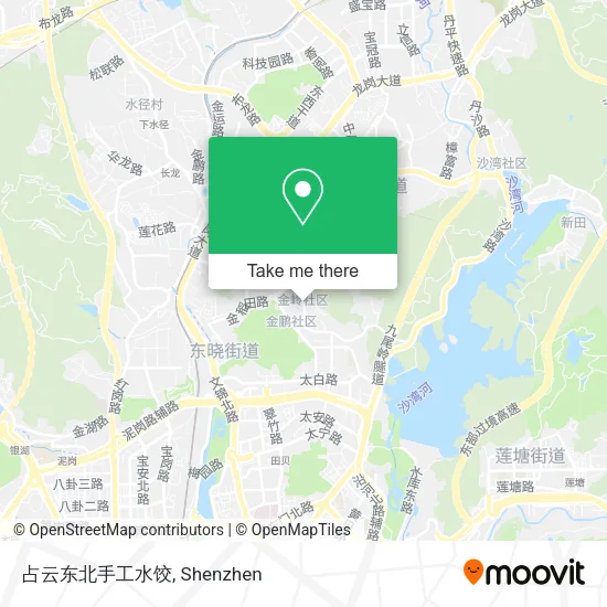 占云东北手工水饺 map