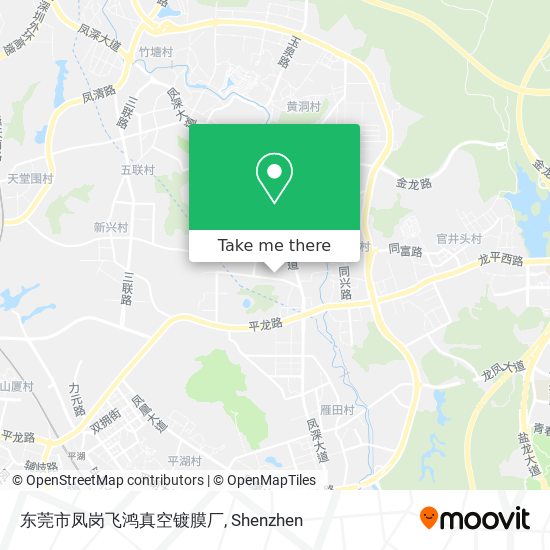 东莞市凤岗飞鸿真空镀膜厂 map