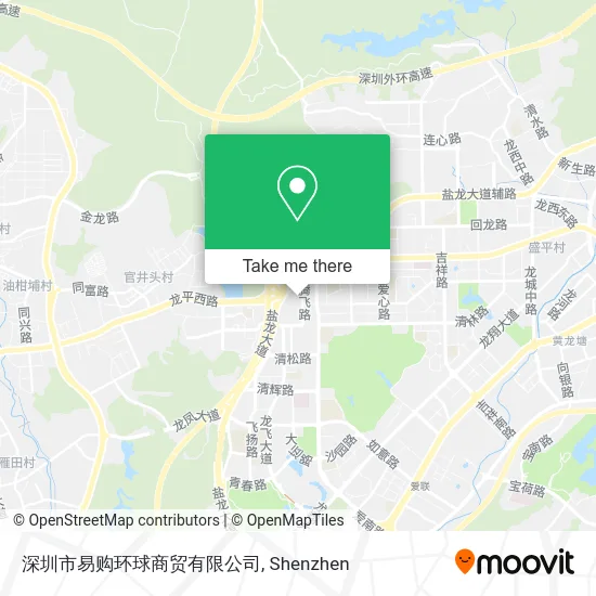 深圳市易购环球商贸有限公司 map