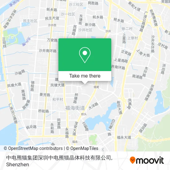中电熊猫集团深圳中电熊猫晶体科技有限公司 map