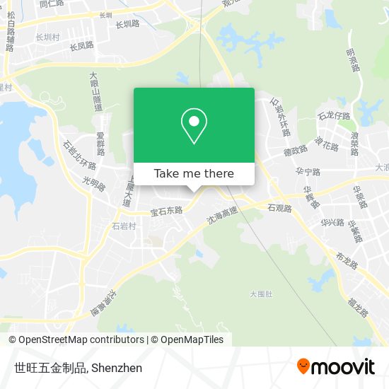 世旺五金制品 map