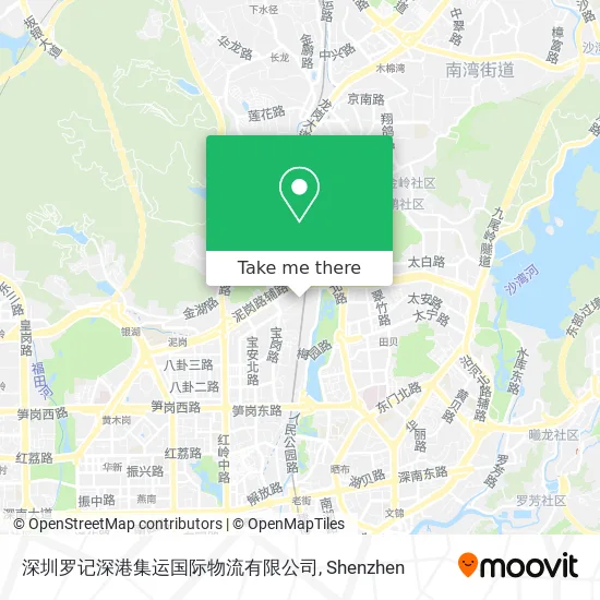 深圳罗记深港集运国际物流有限公司 map