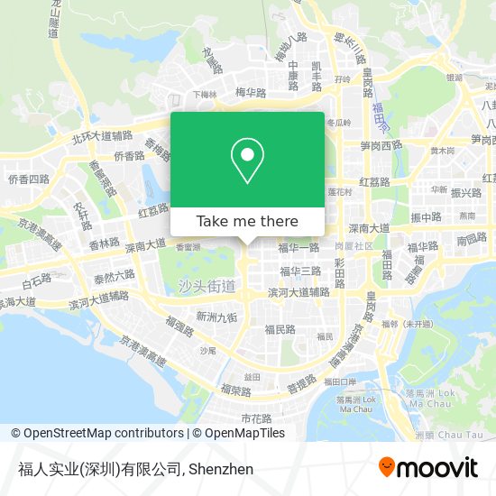 福人实业(深圳)有限公司 map