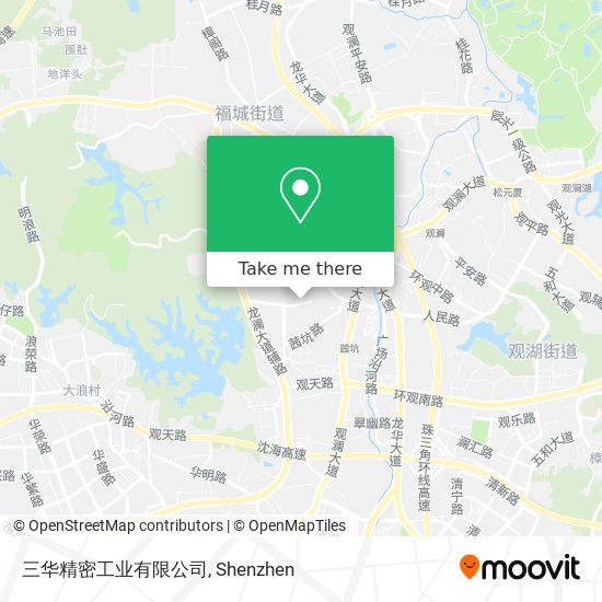 三华精密工业有限公司 map