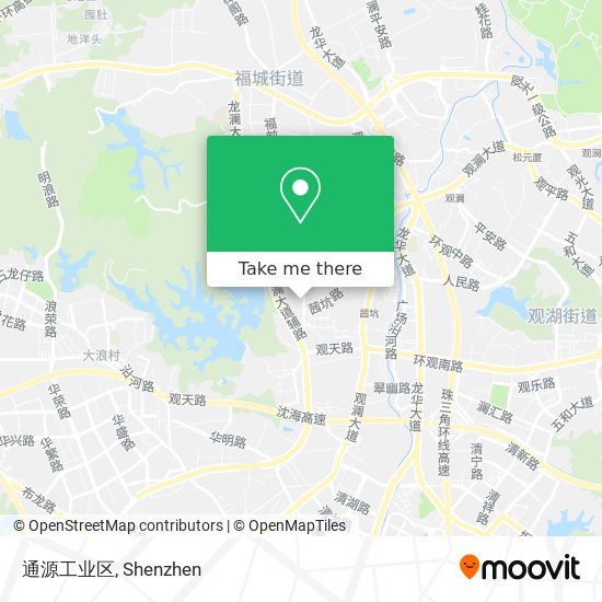 通源工业区 map
