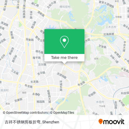 吉祥不锈钢剪板折弯 map