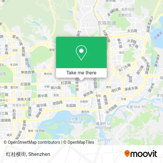 红桂横街 map