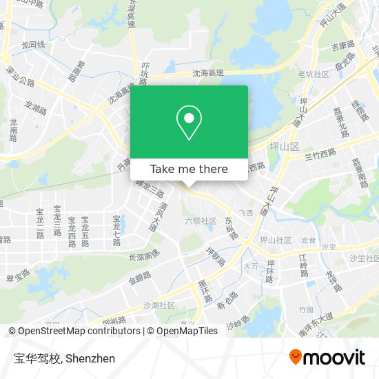 宝华驾校 map