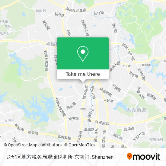 龙华区地方税务局观澜税务所-东南门 map