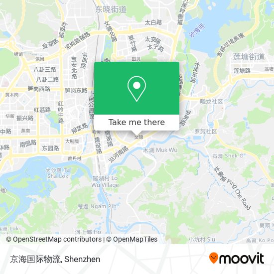 京海国际物流 map