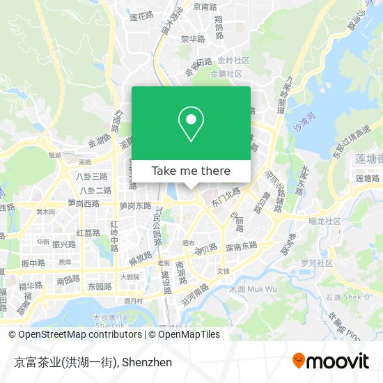 京富茶业(洪湖一街) map