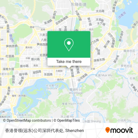 香港誉领(远东)公司深圳代表处 map