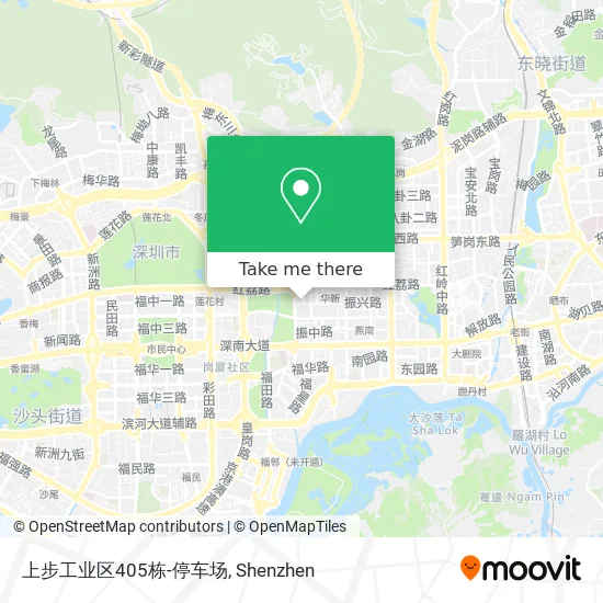 上步工业区405栋-停车场 map