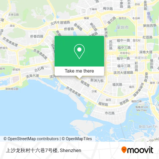 上沙龙秋村十六巷7号楼 map
