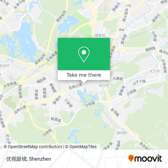 优视眼镜 map