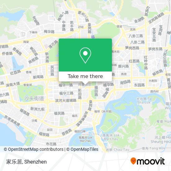 家乐居 map