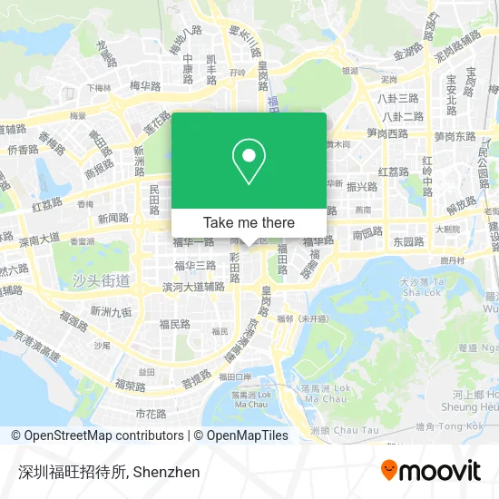 深圳福旺招待所 map