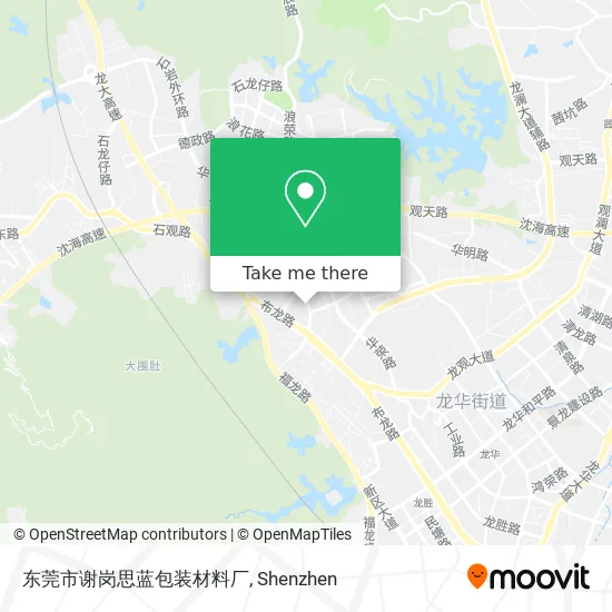 东莞市谢岗思蓝包装材料厂 map