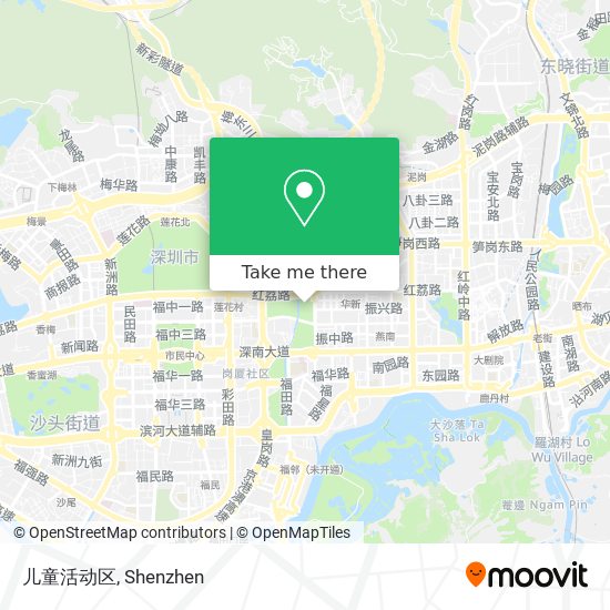 儿童活动区 map