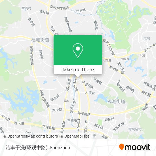 洁丰干洗(环观中路) map