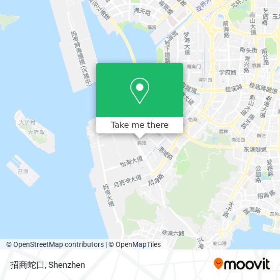 招商蛇口 map