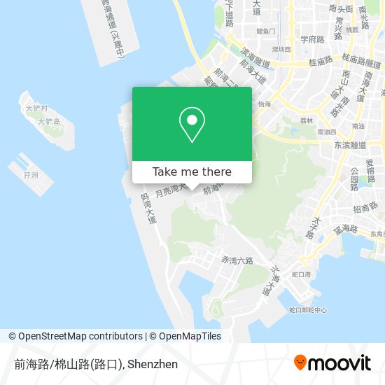 前海路/棉山路(路口) map