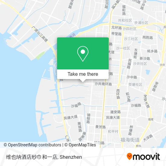 维也纳酒店纱巾和一店 map