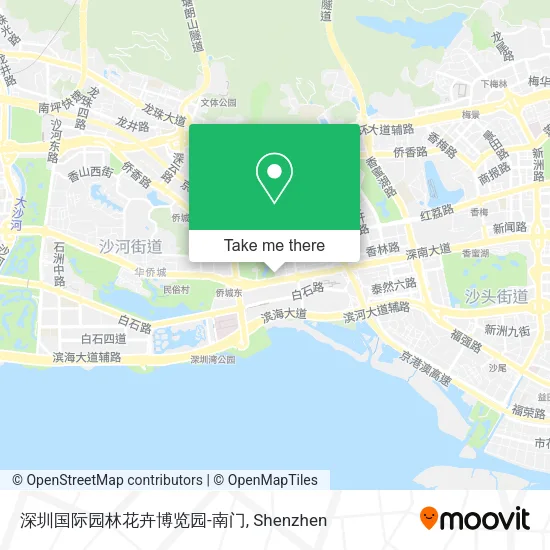 深圳国际园林花卉博览园-南门 map