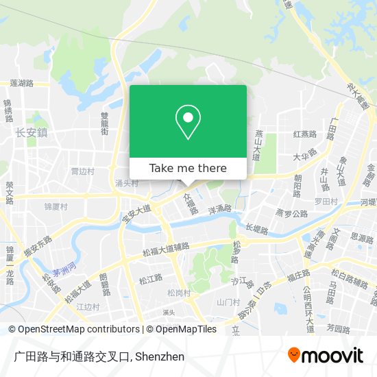 广田路与和通路交叉口 map
