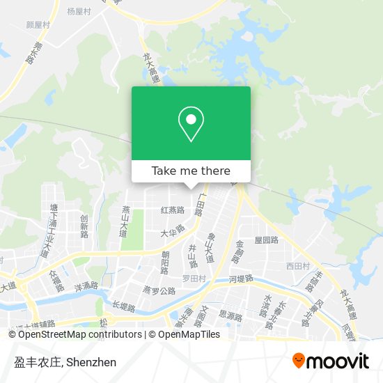 盈丰农庄 map