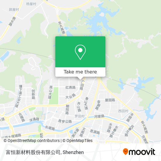 富恒新材料股份有限公司 map