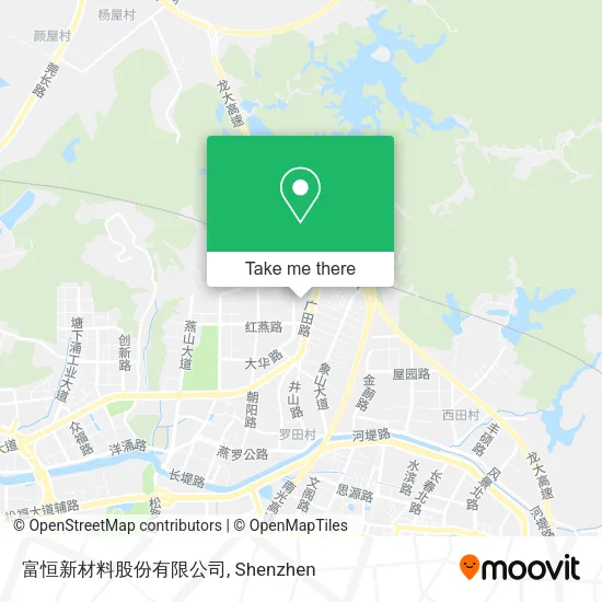 富恒新材料股份有限公司 map