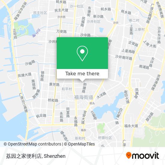 荔园之家便利店 map
