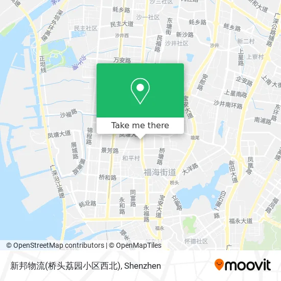 新邦物流(桥头荔园小区西北) map