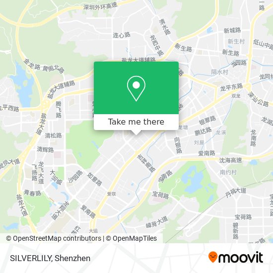 SILVERLILY map