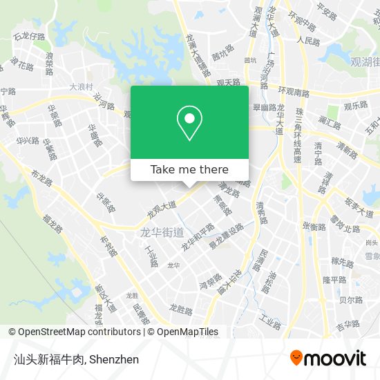 汕头新福牛肉 map