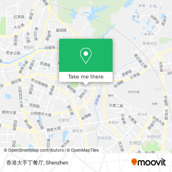 香港大手丁餐厅 map