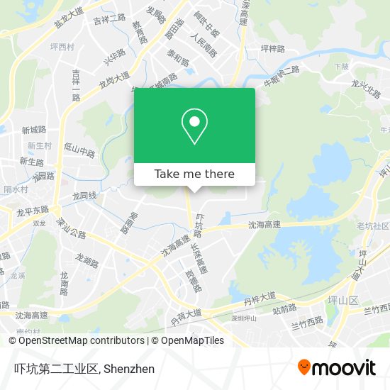 吓坑第二工业区 map