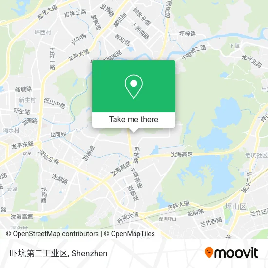 吓坑第二工业区 map