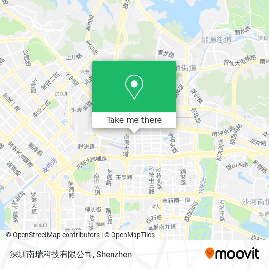 深圳南瑞科技有限公司 map