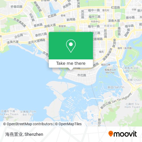 海燕置业 map