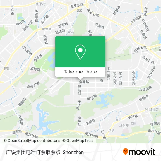 广铁集团电话订票取票点 map
