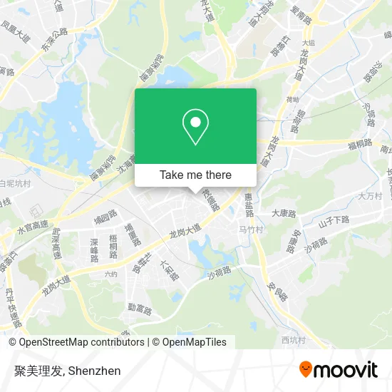 聚美理发 map