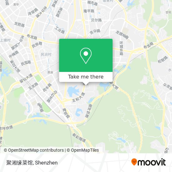 聚湘缘菜馆 map