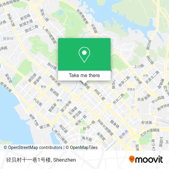 径贝村十一巷1号楼 map