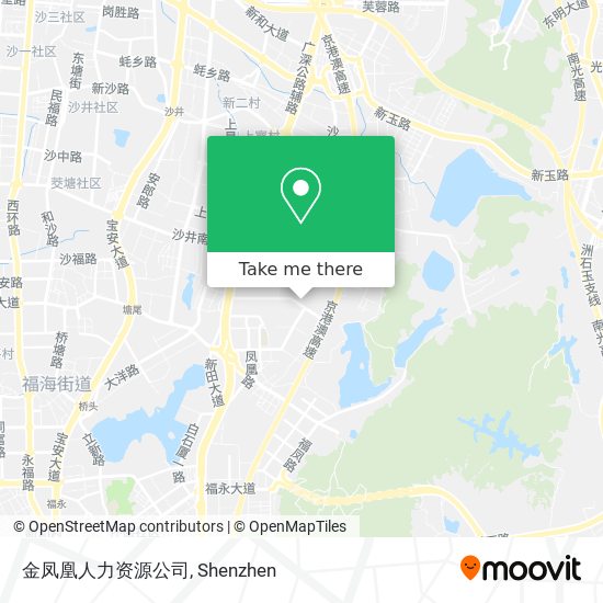 金凤凰人力资源公司 map