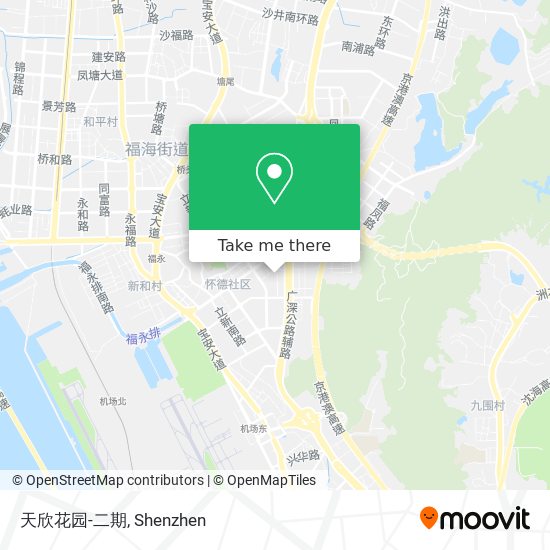 天欣花园-二期 map